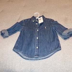Polo Ralph Lauren denim dress shirt